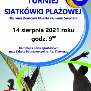 Turniej Siatkówki Plażowej w Siewierzu 2021