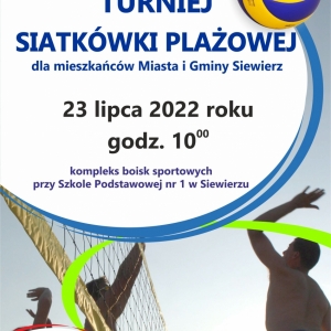 Turniej Siatkówki Plażowej - Siewierz 2022 r.