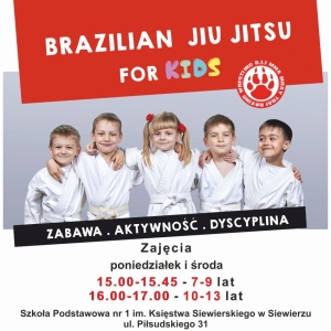 Brazylian Jiu Jitsu dla dzieci 2023/2024