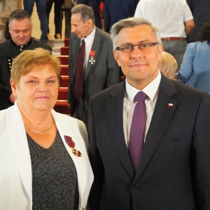 Stanisława Myrta z Leśniaków Złoty Krzyż Zasługi 2023